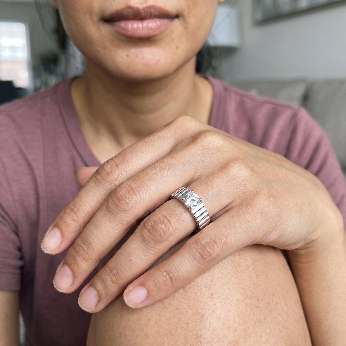 Werdenberg Ring worn by model
