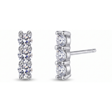 Zuoz Earrings - front and angled view